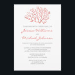 Invitation Mariage de Coral Beach<br><div class="desc">.</div>