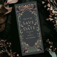Mariage de corbeau gothique enchanté Enregistrer l