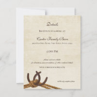 Mariage de cordage et de fer à cheval