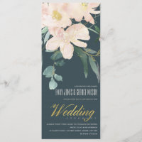 MARIAGE DE COULEUR D'EAU FLORALE BUNCH BLUSH GOLD