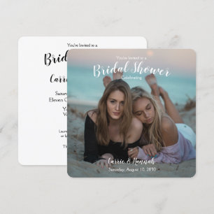 Invitation Mariage de couples LGBTQ Photo Cadeau de mariage