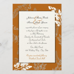Invitation Mariage de dentelle russe