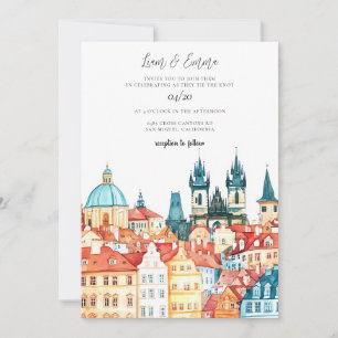 Invitation Mariage de destination à Barcelone Catalogne Espag