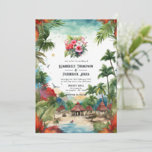 Invitation Mariage de destination en République dominicaine à
