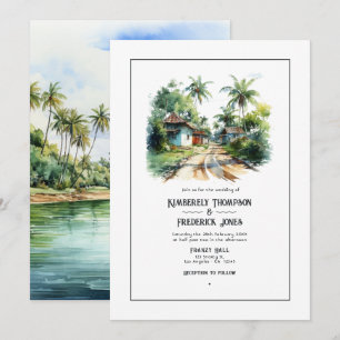 Invitation Mariage de destination en République dominicaine à