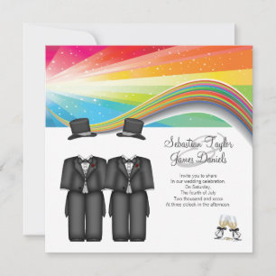 Invitation Mariage de deux chambres