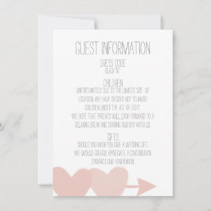 Invitation Mariage de deux coeurs