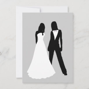Invitation Mariage de deux mariées