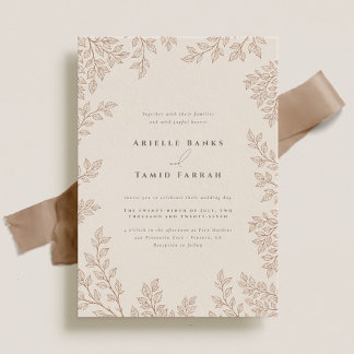 Invitation Mariage de Forest Grove