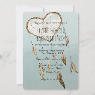 Invitation Mariage de Heart Dream