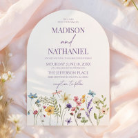 Mariage de jardin floral de fleurs sauvages