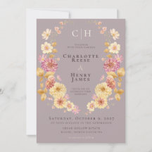 Mariage de jardin moderne aux hortensias mauves et