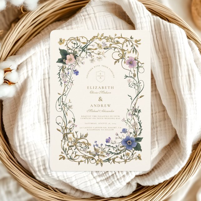 Invitation Mariage de la Ferme de Woodland (Créateur téléchargé)