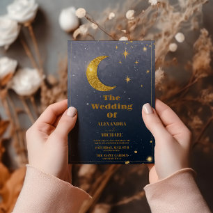 Invitation Mariage de la Galaxie céleste Sky Night Star