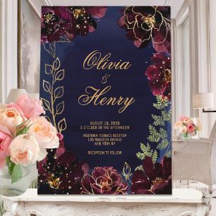 Invitation Mariage de la Marine bordeaux