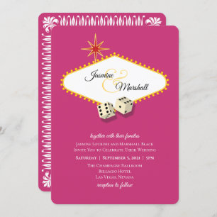 Invitation Mariage de la marquise de Las Vegas à Magenta 2