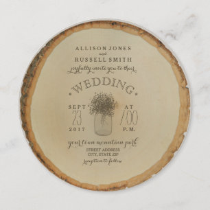 Invitation Mariage de la respiration du bébé inspiré par le d