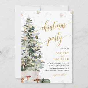 Invitation Mariage de l'Arbre de Noël