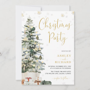 Invitation Mariage de l'Arbre de Noël