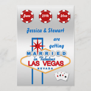 Invitation Mariage de Las Vegas