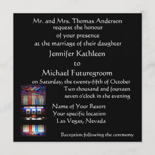 Invitation Mariage de Las Vegas