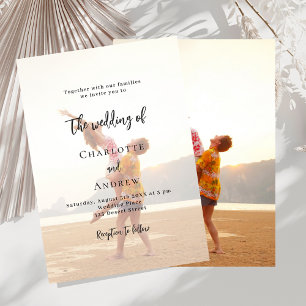 Invitation Mariage de luxe photo