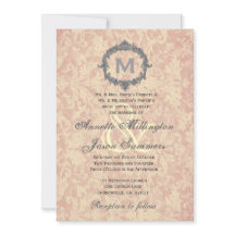 Mariage de monogramme à cadre Vintage d'argent Ecr