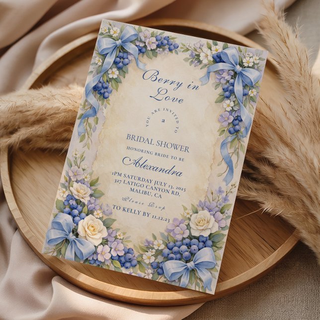 Invitation Mariage de Myrtille Fête de Fiançailles (Créateur téléchargé)