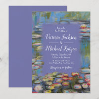 Mariage de nappes d'eau inspirées par Monet