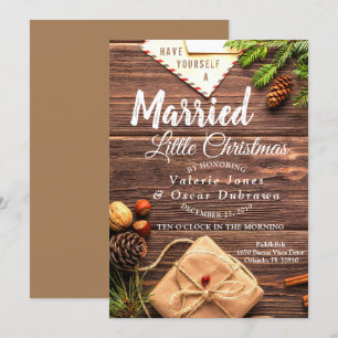 Invitation Mariage de Noël