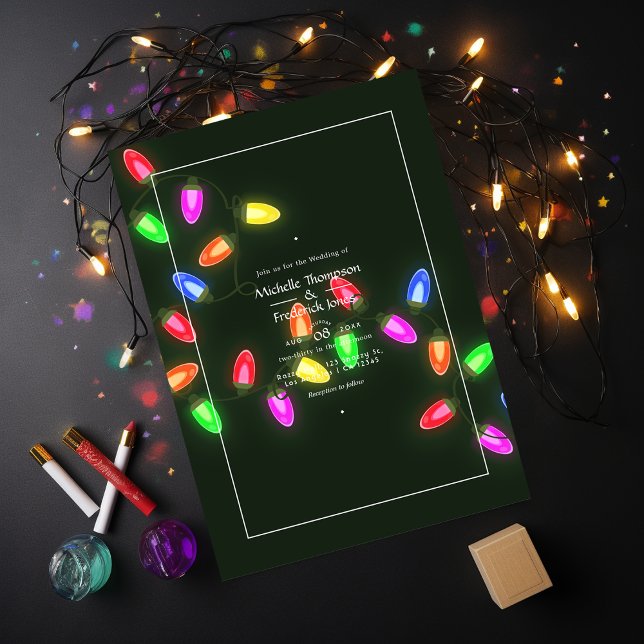 Invitation Mariage de Noël (Créateur téléchargé)