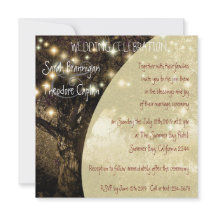 mariage de nuit Vintage Oak Tree