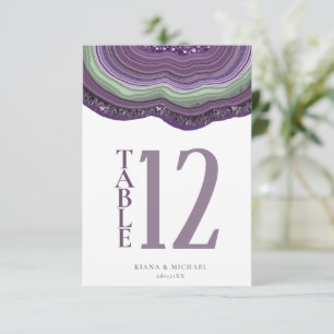 Invitation Mariage de Parties scintillant de la géométrie d'â