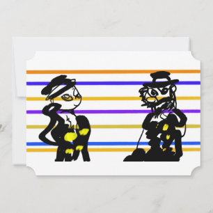 Invitation Mariage de pirates 