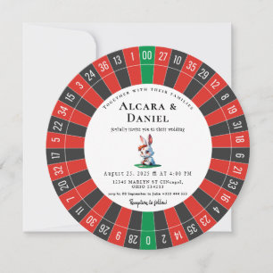 Invitation Mariage de poker au Casino Las Vegas