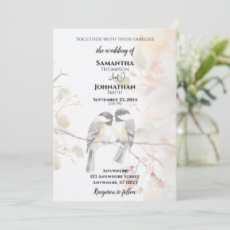 Invitation Mariage de poulet