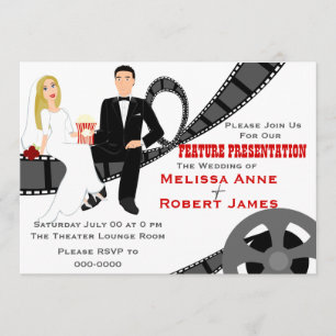 Invitation Mariage de présentation de fonctionnalités