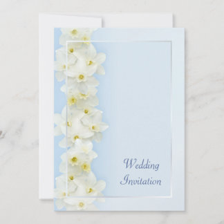 Invitation Mariage de printemps avec des jonquilles