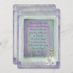 Invitation Mariage de renouvellement Vow vintage