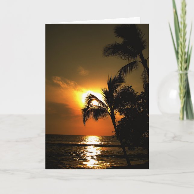 Invitation Mariage de rivage de plage tropicale (Devant)