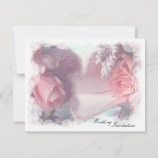 Invitation Mariage de roses douces