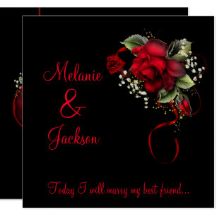 Faire Part Gothique De Mariages Zazzle Fr