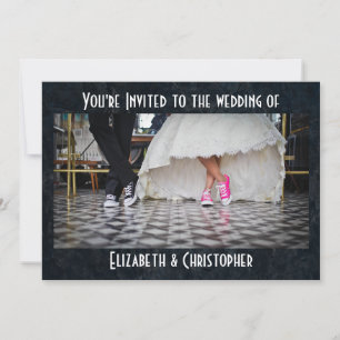 Invitation Mariage de style diner des années 50