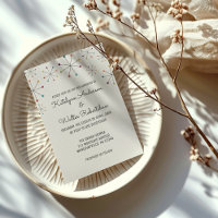 Mariage de style moderne moderne rétro Vintage