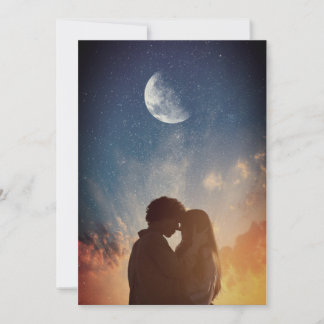 Invitation Mariage de typographie de jeu Photo Enregistrer la