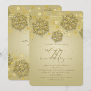 Invitation Mariage de vacances en or à ne pas oublier