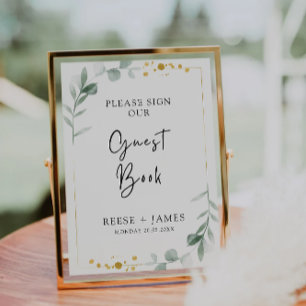 Invitation Mariage de verdure Livre d'or Modèle des signes