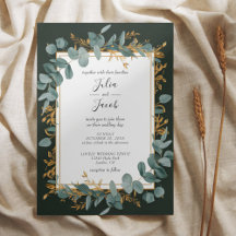 Mariage de verdure simple Eucalyptus