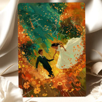 Mariage d'entrée d'automne