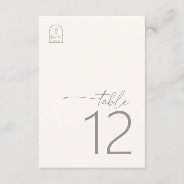 Invitation Mariage Desert Vibes Table Ivoire ID1019 (Devant)